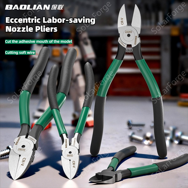 Tools For Motorcycle Workshop - 산업용 사선형 펜치 5/6/8인치 초슬림 플러시