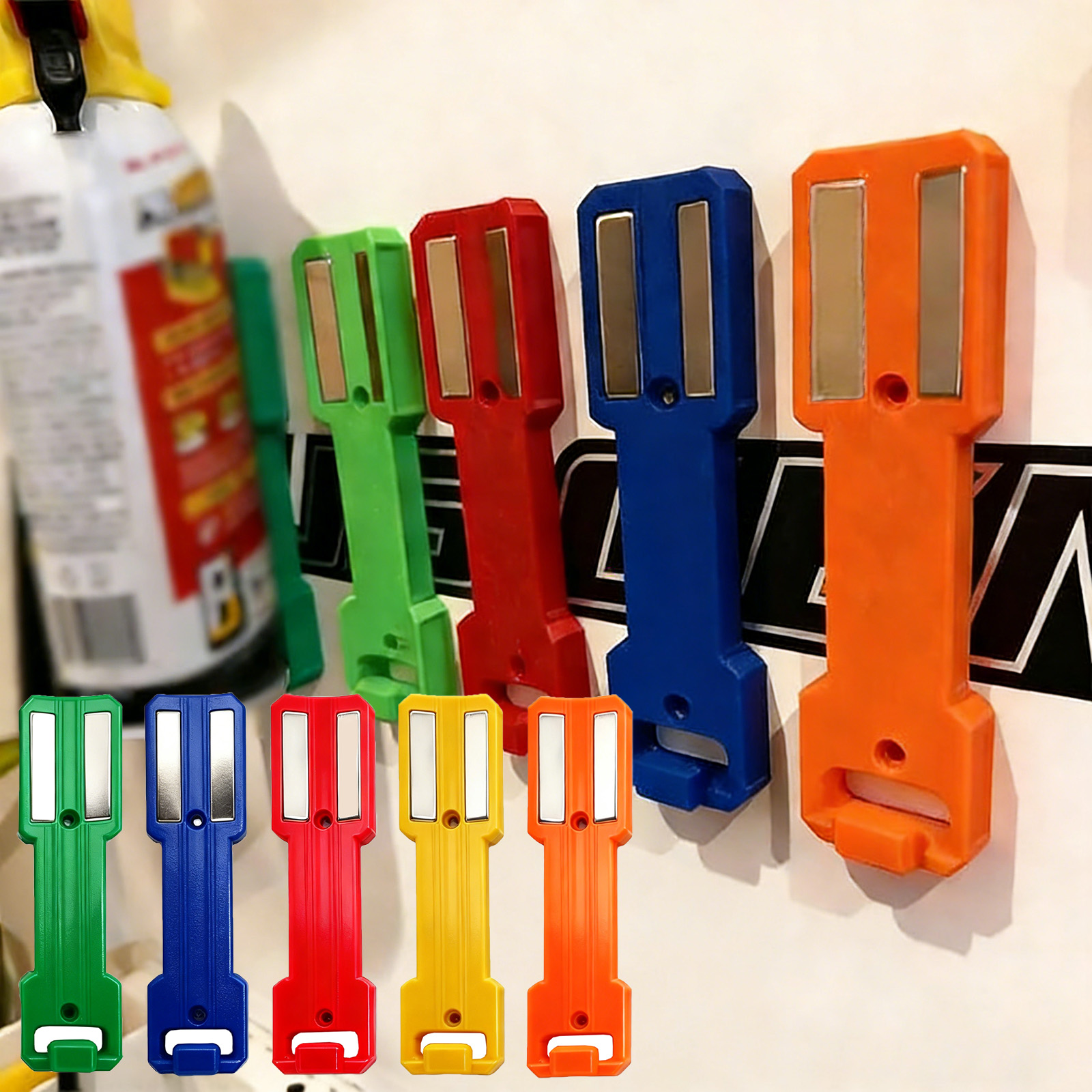 Workshop Tools Rack - 3D 자석 에어로졸 캔 홀더 스프레이
