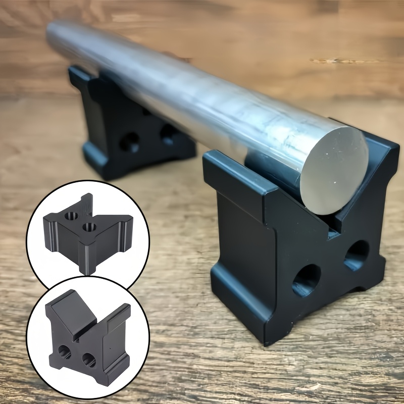 Workshop Tools Used - CNC 공작기계용 검정색 V형 블록 지지