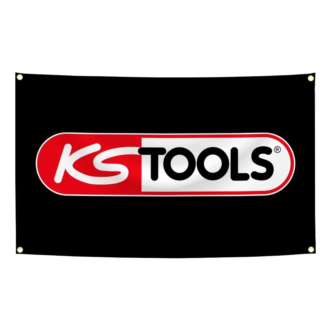 Ks Tools Workshop - KS TOOLS 브랜드 깃발 태피스트리 폴리에스터