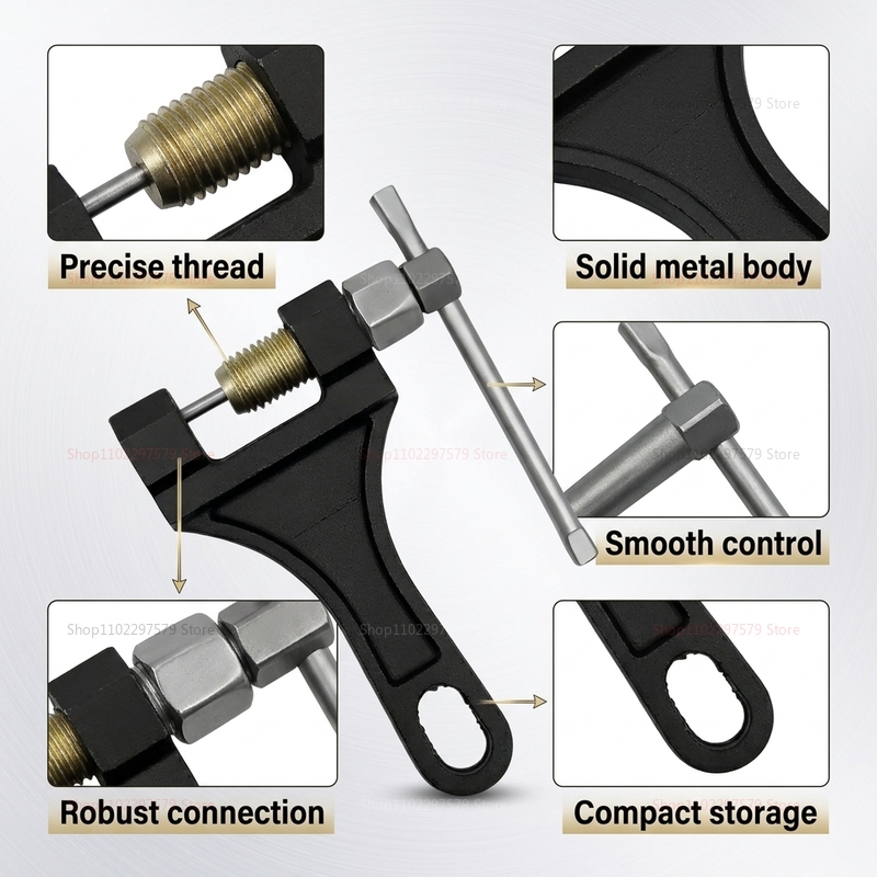유니버설 오토바이 체인 브레이커 툴 링크 제거기 분리기 - Tools For Motorcycle Workshop 리뷰 및 가격