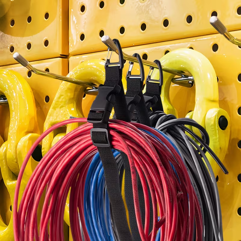 45cm 블랙 조절식 연장 코드 정리대(3축 버클 포함 - Workshop Tools Rack 리뷰 및 가격