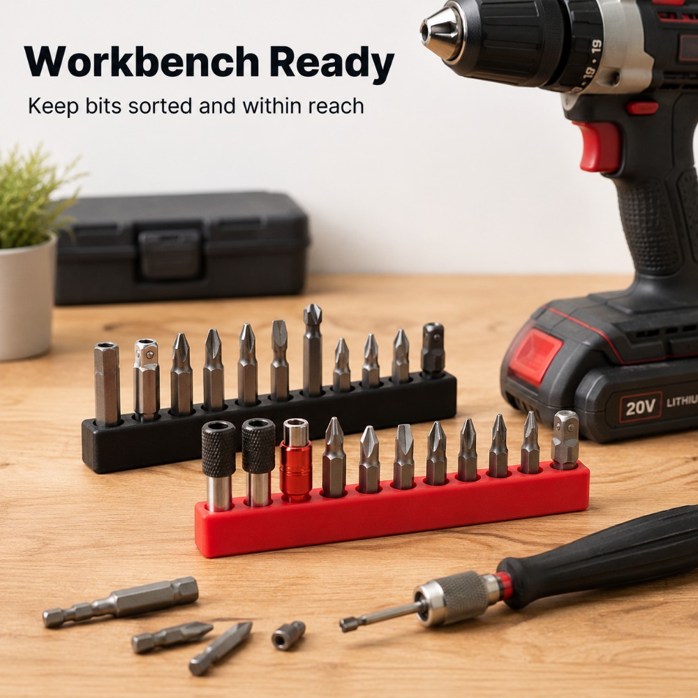스크루드라이버 비트 보관 케이스 1/4인치 육각 드릴  - Workshop Tools Used 리뷰 및 가격