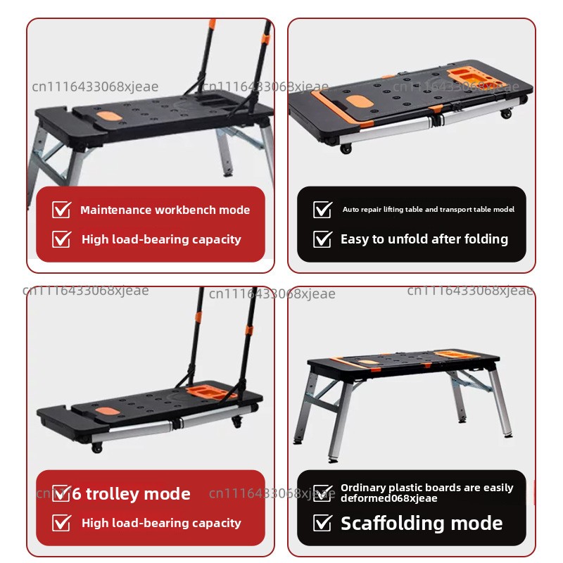 7-in-1 다기능 작업대 DIY 목공 테이블 휴대용  - Workshop Tools Table 리뷰 및 가격