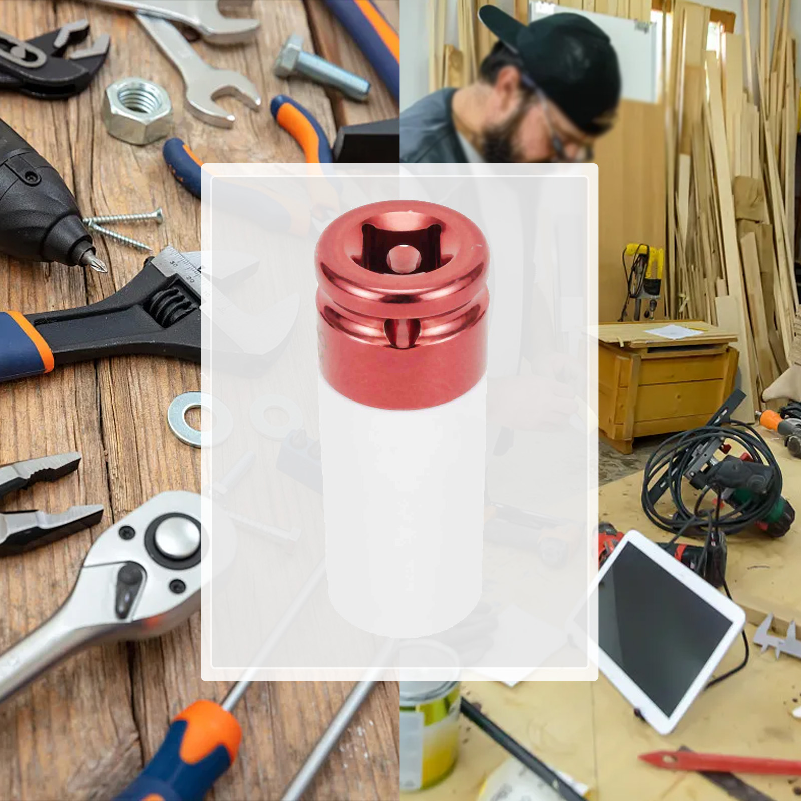1Pc 금속 소켓 17mm 19mm 21mm 소켓 렌치 - Workshop Hand Tools And Equipment 리뷰 및 가격