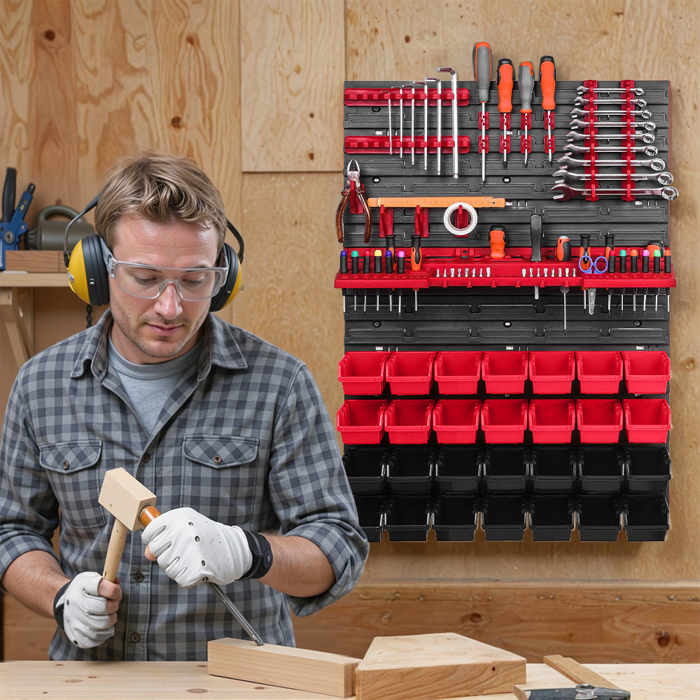 공구 벽면 수납 선반 공구 홀더 다기능 벽걸이 공구 랙 - Workshop Tools Rack 리뷰 및 가격