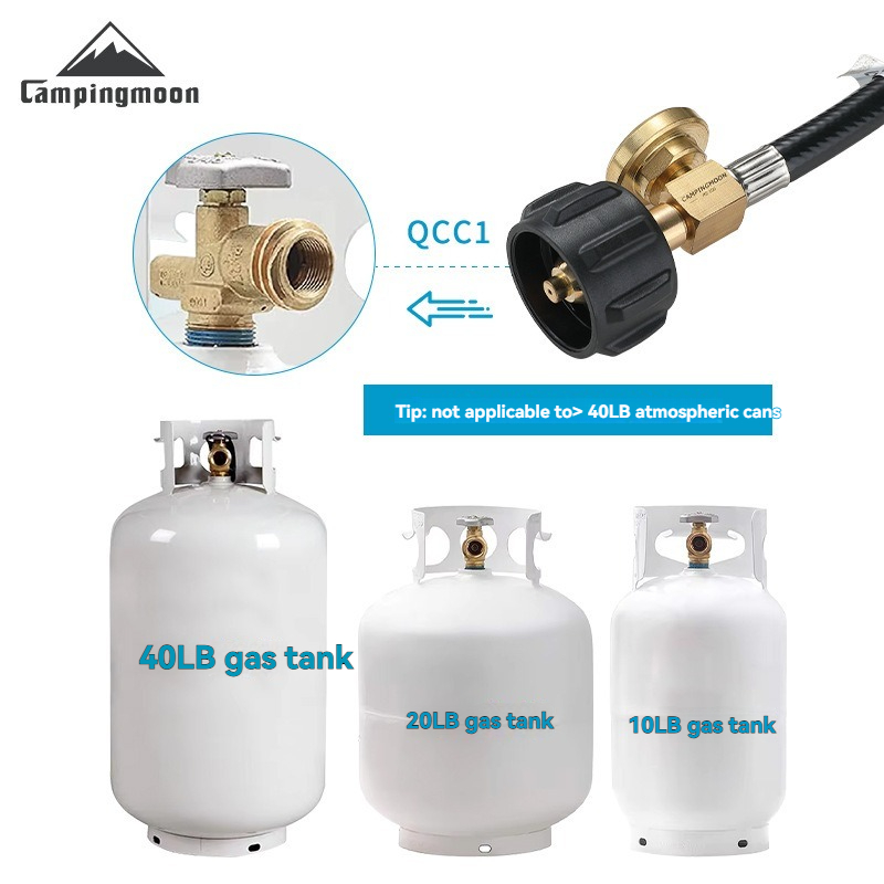 CAMPINGMOON PZ-106 QCC-프로판 연장관 - Tools Qcc 리뷰 및 가격