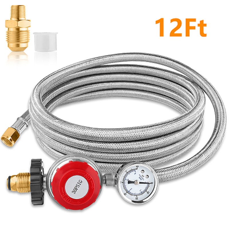 0-30 PSI 조절식 프로판 가스 조절기 QCC 피팅 - Tools Qcc 리뷰 및 가격