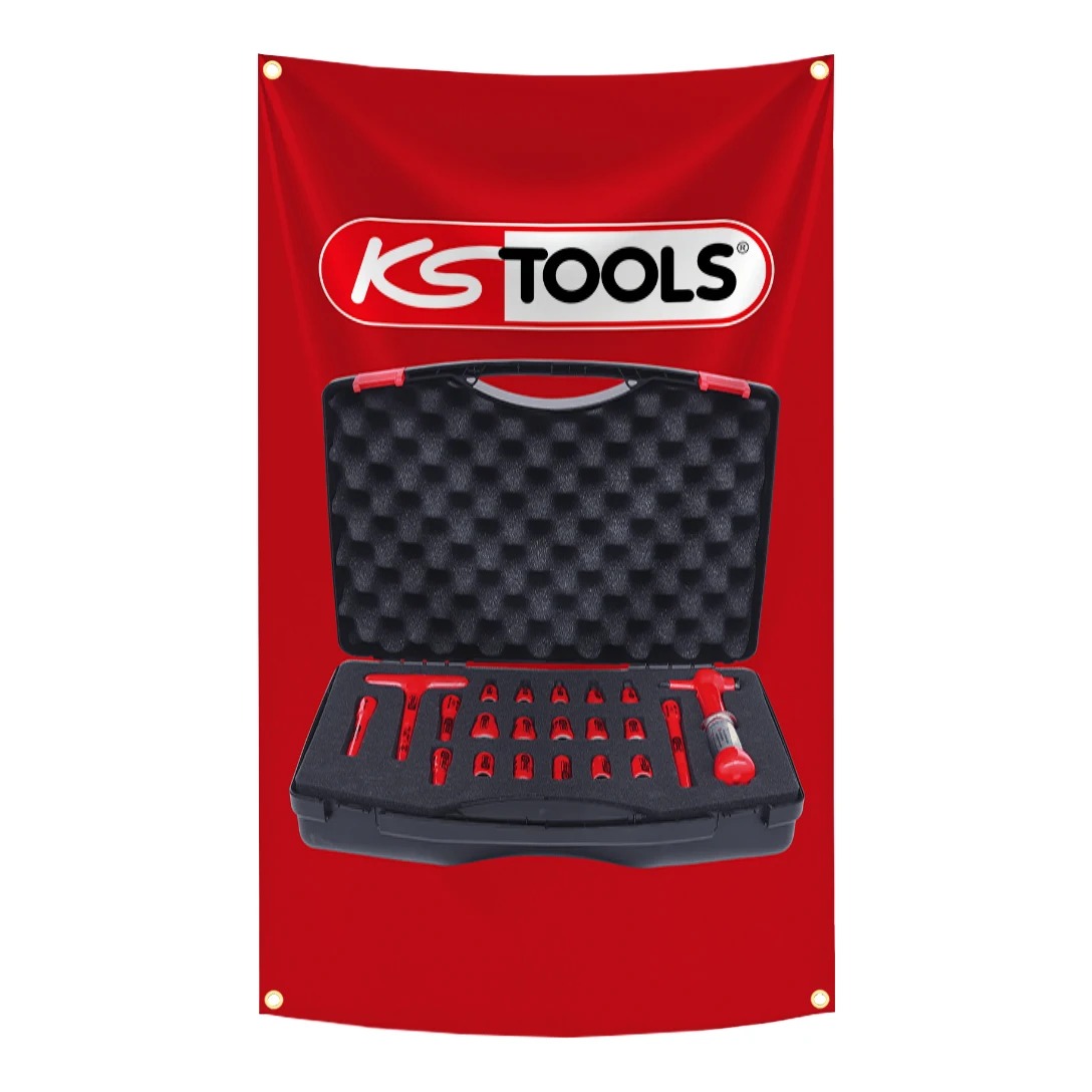 KS TOOLS 브랜드 깃발 태피스트리 폴리에스터 배너 - Ks Tools Workshop 리뷰 및 가격